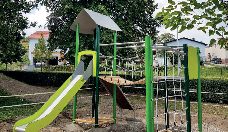 Spielplatzbegrünung