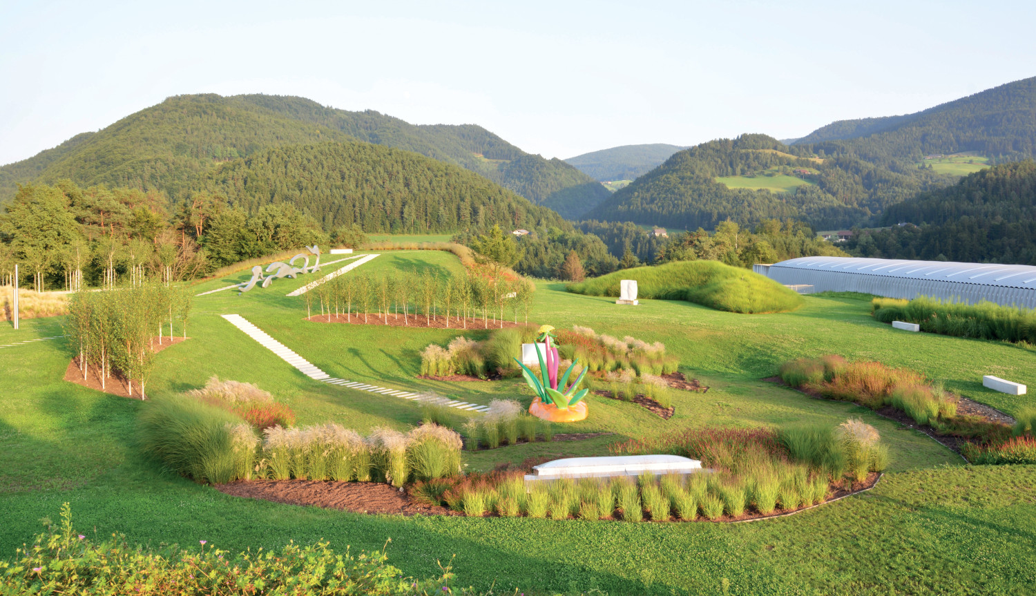 Landschaftskonzept für Skulpturenpark